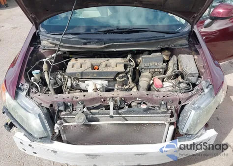 2012 Honda Civic Lx from USA, damaged, VIN 2HGFB2F5XCH591359